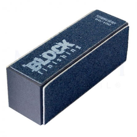 bloco polidor, cubo polidor de unhas profissional, nail buffer block, nail file sanding block, black 80/180