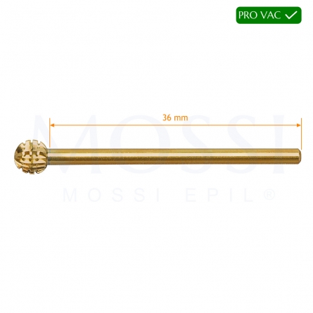 broca pedicure, broca pés, broca calosidades, broca tungstenio, bola, grande, mossi epil