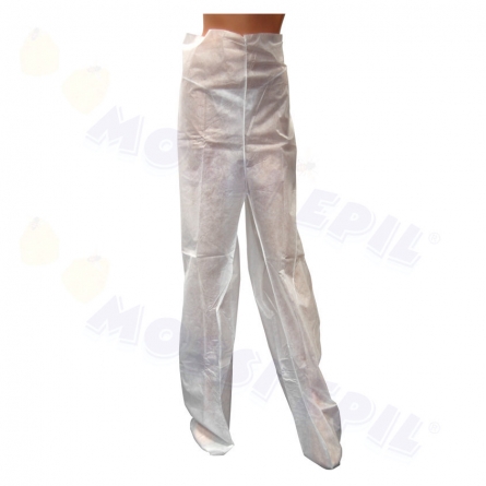 calças pressoterapia, calças pressoterapia descartaveis, calças de pressoterapia brancas em pppe, Polipropileno e Polietileno branco, mossi epil