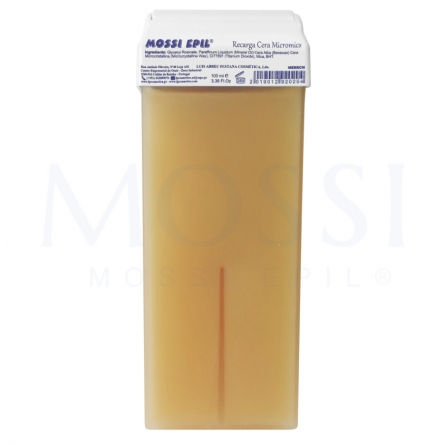 cera para recarga de cartuchos, recarga de cera de micromica 100ml, cera depilatória roll-on, mossi epil, wax cartridge, roll on wax cartridge