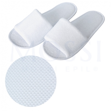 chinelo poliester, Chinelos De Quarto De Hotel Em Poliéster, Chinelo de quarto PURO, polyester, slippers, spa robes and slippers, spa slippers, mossi epil