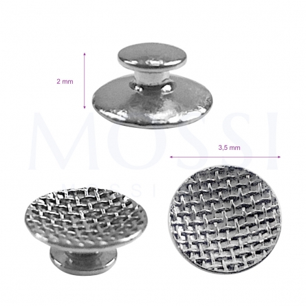 PINOS INOX P/CORRENTE ABRACADEIRA PLASTIFICADA 10un