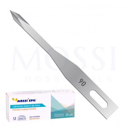 lamina cirurgica, bisturi, bisturi pedicure, lamina de bisturi, bisturi cirurgico, scalpel, scalpel blades, mossi epil