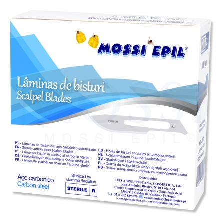 laminas bisturi n21, laminas bisturi tamanhos, tipos de laminas de bisturi, laminas de bisturi descartaveis, scalpel blades, 21a scalpel blades, mossi epil