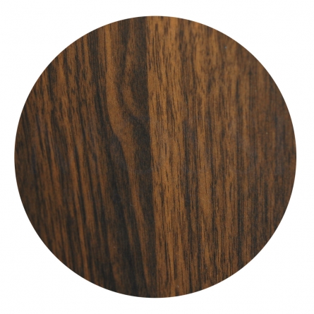 detalhe da cor em wallnut