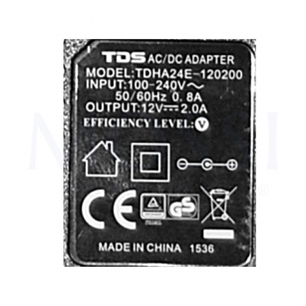 Transformador de 24 V 1A 24 W com tomada para casa, de 220 V a 24 V CC, cor preta catalisador mossi epil